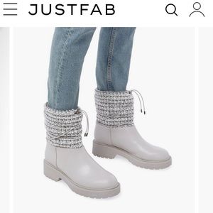 Jamie Ankle-Tie Lug Sole Boot| Women Size: 7M| NWOT|